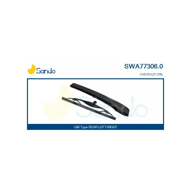 Bras d'essuie-glace, nettoyage des vitres SANDO SWA77306.0