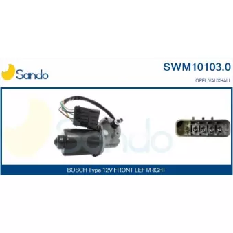 Moteur d'essuie-glace SANDO SWM10103.0