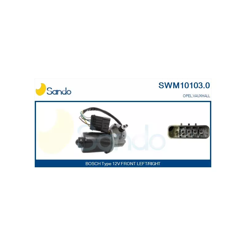 Moteur d'essuie-glace SANDO SWM10103.0