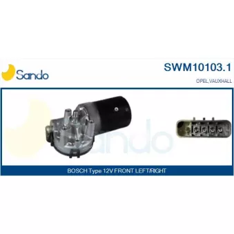 Moteur d'essuie-glace SANDO SWM10103.1