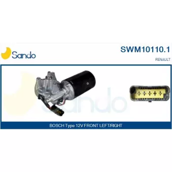 Moteur d'essuie-glace SANDO