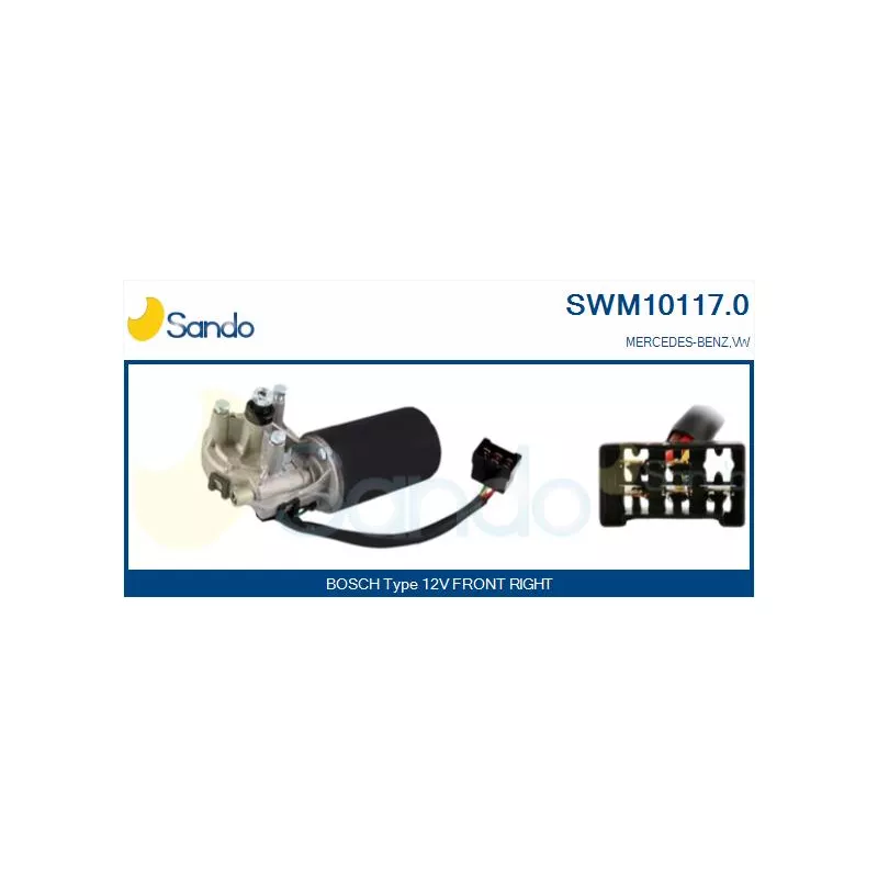 Moteur d'essuie-glace SANDO SWM10117.0