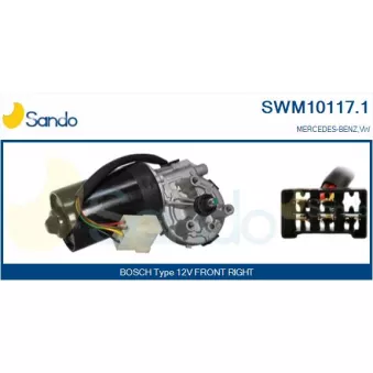 Moteur d'essuie-glace SANDO SWM10117.1