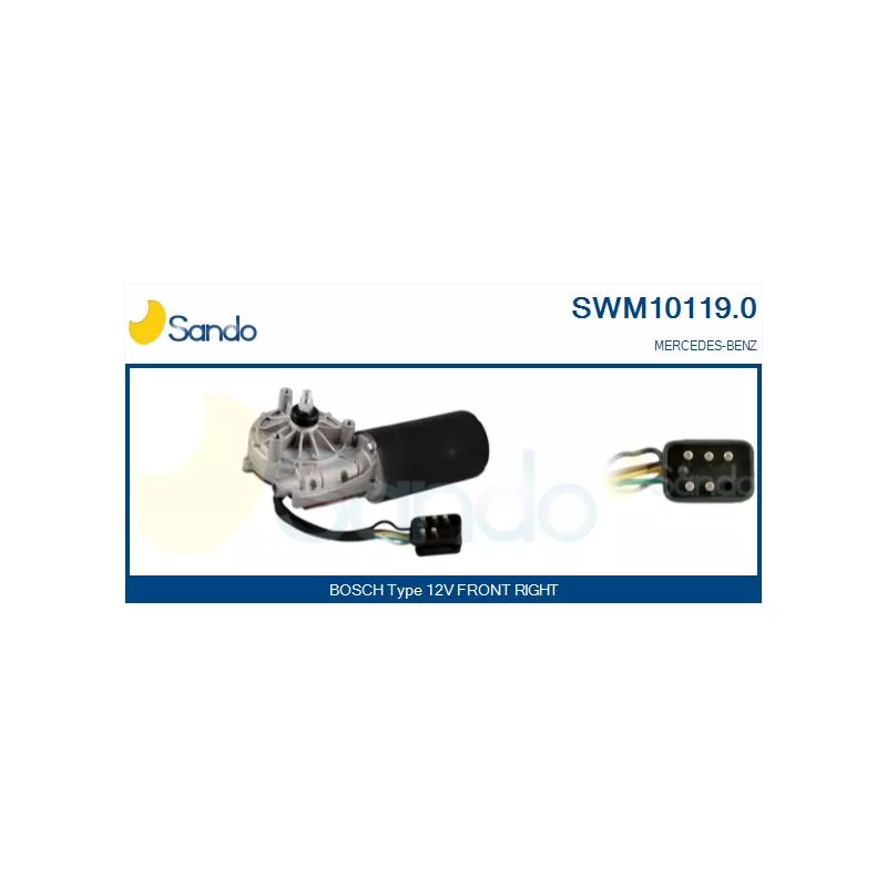 Moteur d'essuie-glace SANDO SWM10119.0