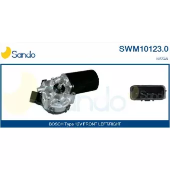 Moteur d'essuie-glace SANDO SWM10123.0