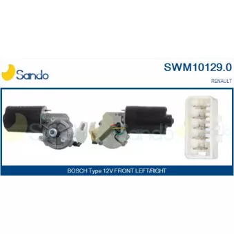 Moteur d'essuie-glace SANDO SWM10129.0
