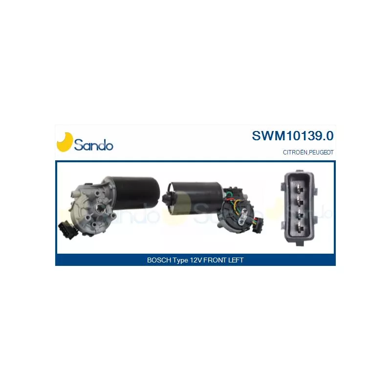 Moteur d'essuie-glace SANDO SWM10139.0