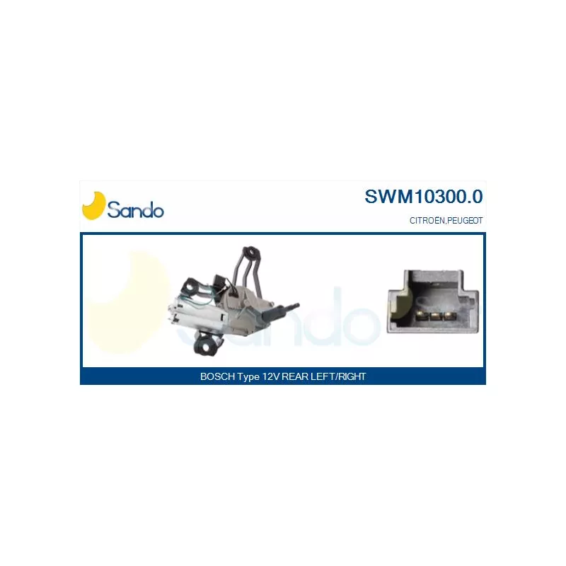 Moteur d'essuie-glace SANDO SWM10300.0