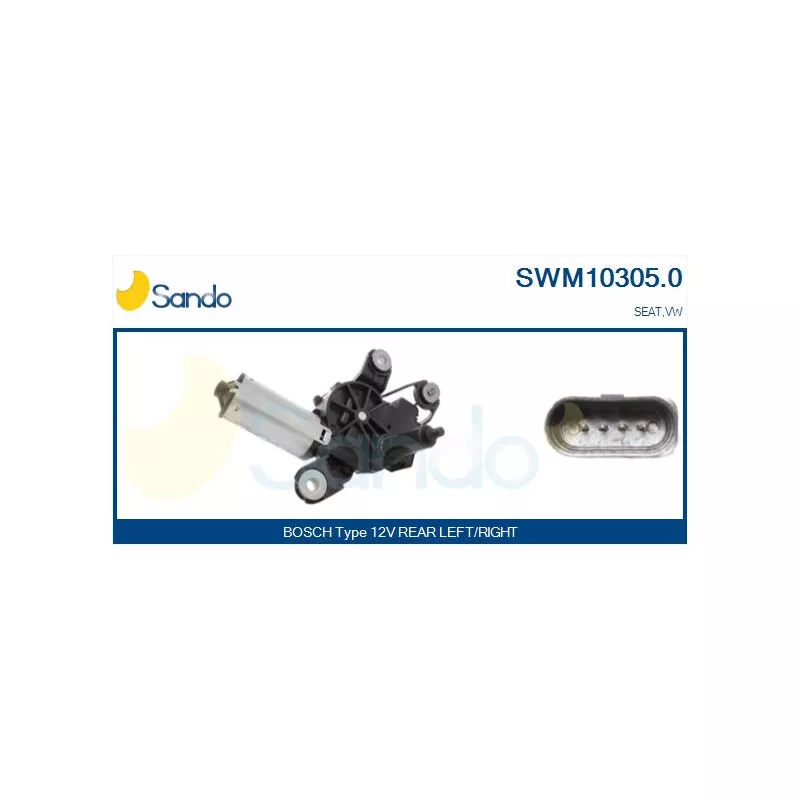 Moteur d'essuie-glace SANDO SWM10305.0