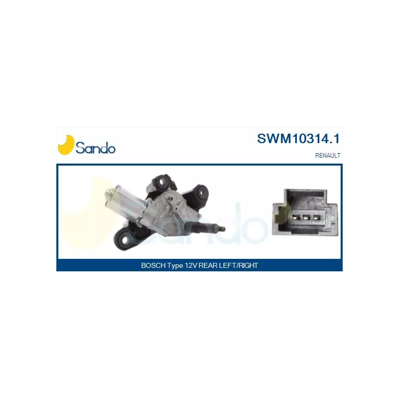 Moteur d'essuie-glace SANDO SWM10314.1