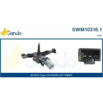 Moteur d'essuie-glace SANDO SWM10316.1