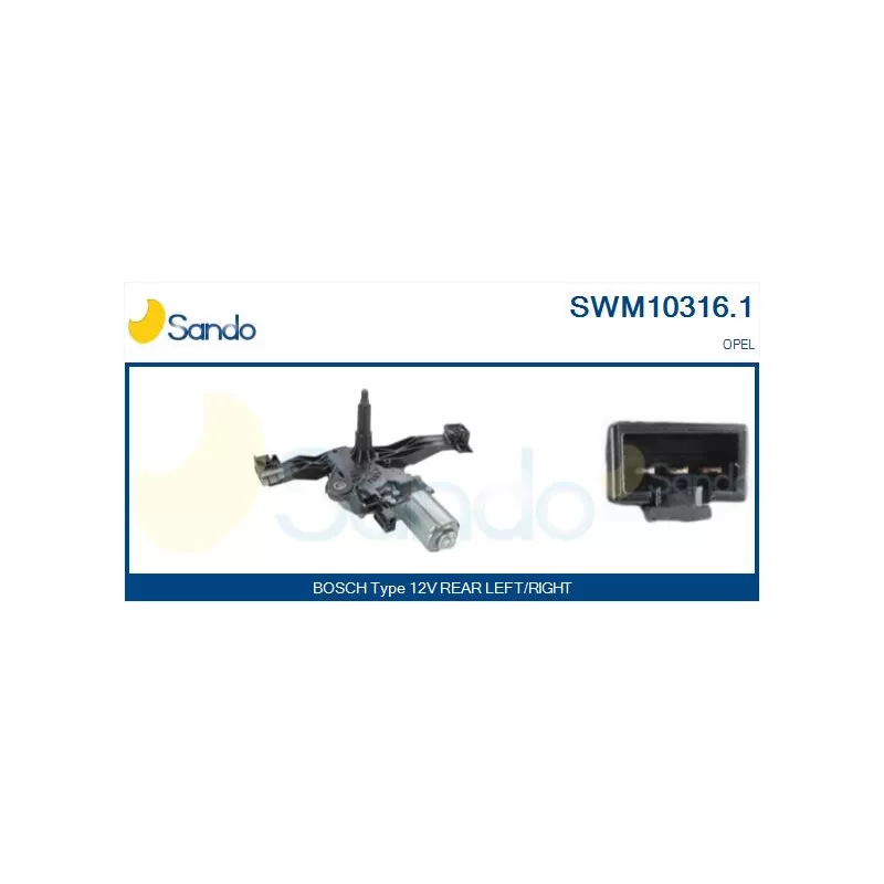 Moteur d'essuie-glace SANDO SWM10316.1