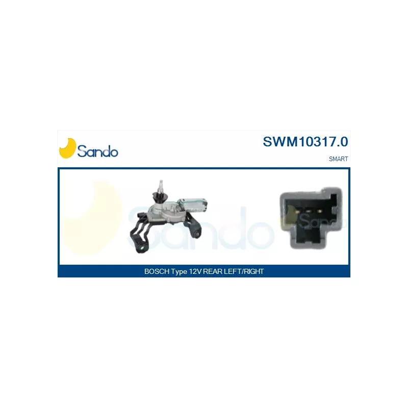 Moteur d'essuie-glace SANDO SWM10317.0