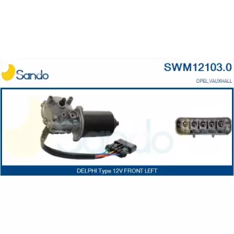 Moteur d'essuie-glace SANDO SWM12103.0