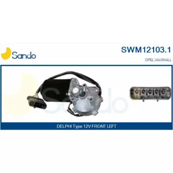Moteur d'essuie-glace SANDO SWM12103.1