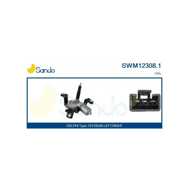 Moteur d'essuie-glace SANDO SWM12308.1
