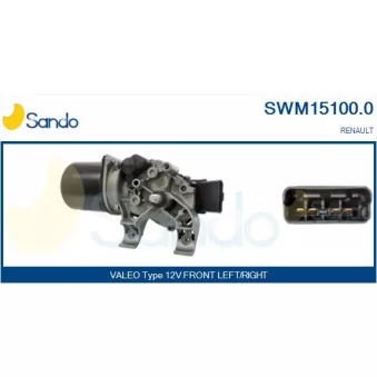 Moteur d'essuie-glace SANDO