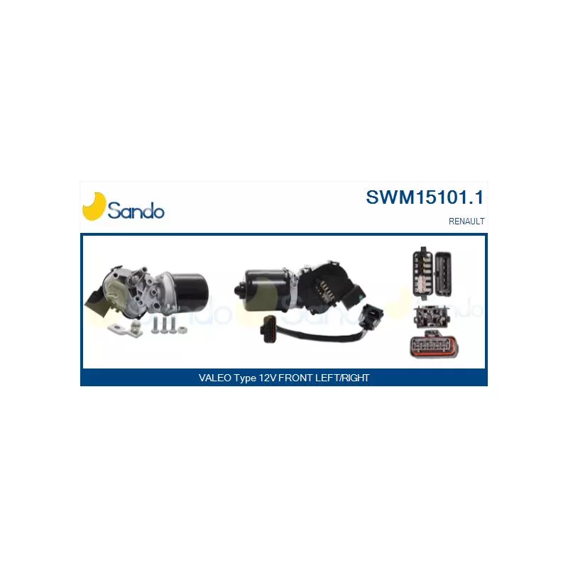 Moteur d'essuie-glace SANDO SWM15101.1