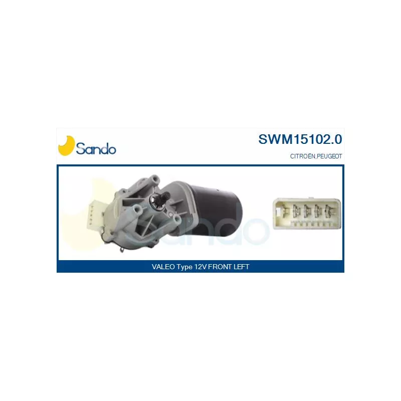 Moteur d'essuie-glace SANDO SWM15102.0