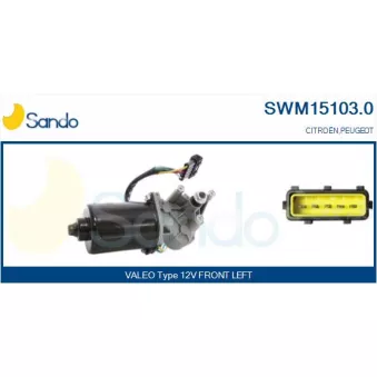 Moteur d'essuie-glace SANDO SWM15103.0
