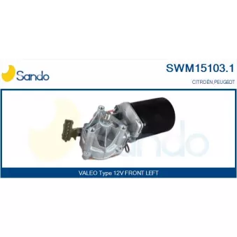 Moteur d'essuie-glace SANDO SWM15103.1