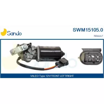 Moteur d'essuie-glace SANDO SWM15105.0