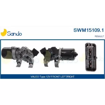 Moteur d'essuie-glace SANDO