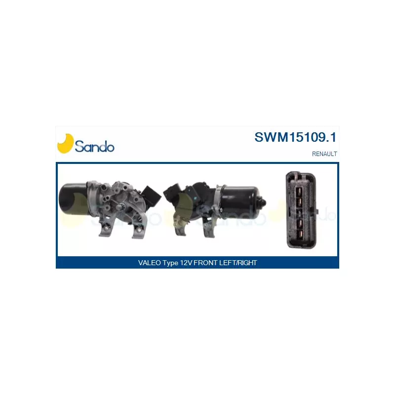 Moteur d'essuie-glace SANDO SWM15109.1