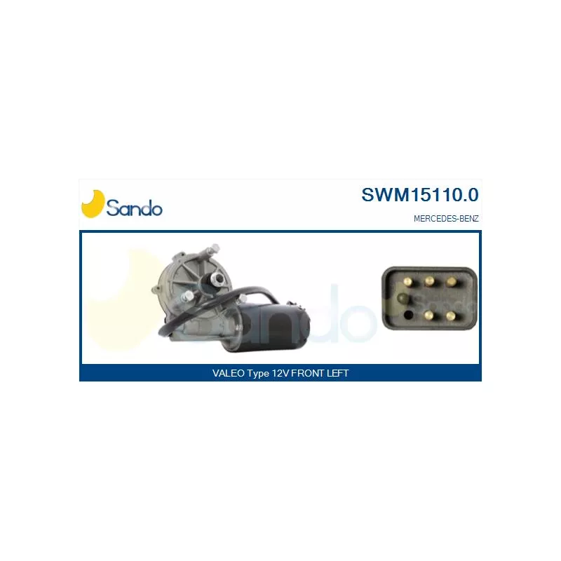 Moteur d'essuie-glace SANDO SWM15110.0