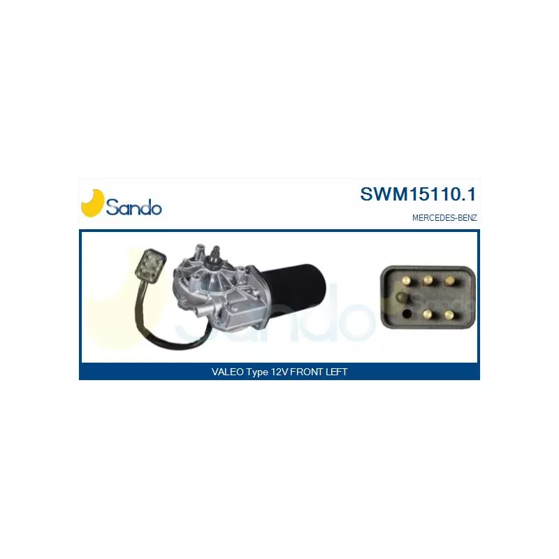 Moteur d'essuie-glace SANDO SWM15110.1
