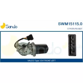 Moteur d'essuie-glace SANDO SWM15115.0