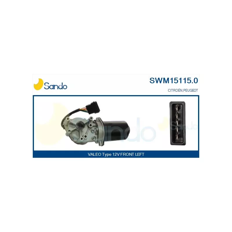 Moteur d'essuie-glace SANDO SWM15115.0
