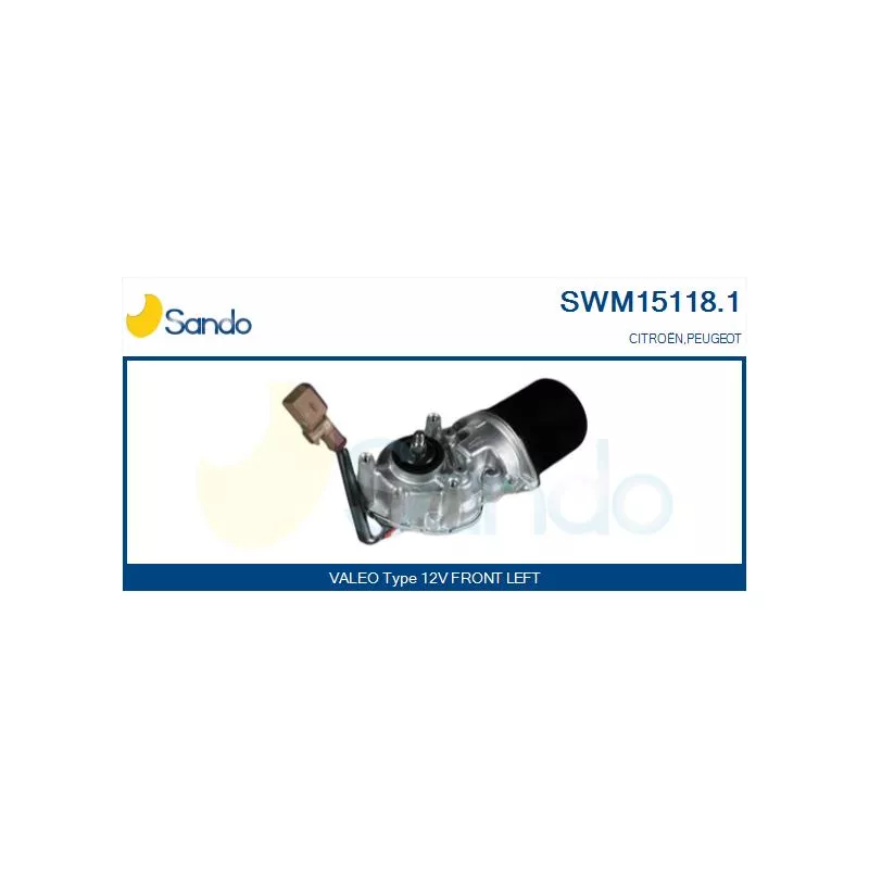 Moteur d'essuie-glace SANDO SWM15118.1