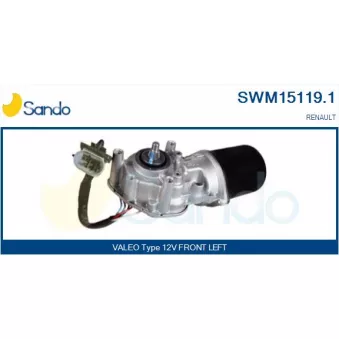 Moteur d'essuie-glace SANDO SWM15119.1