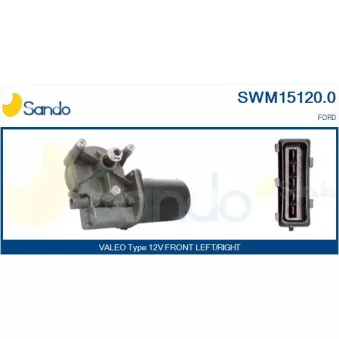 Moteur d'essuie-glace SANDO SWM15120.0