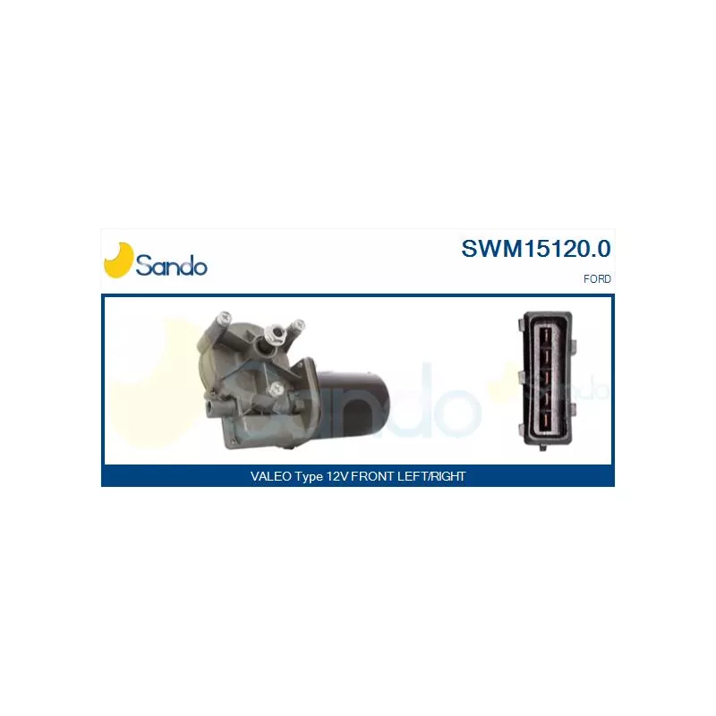Moteur d'essuie-glace SANDO SWM15120.0