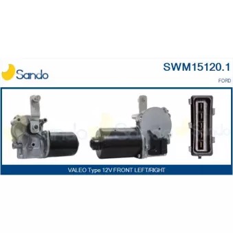 Moteur d'essuie-glace SANDO SWM15120.1