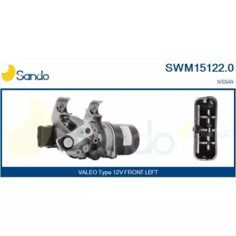 Moteur d'essuie-glace SANDO SWM15122.0