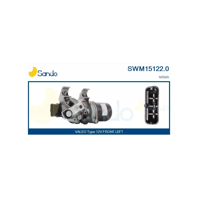 Moteur d'essuie-glace SANDO SWM15122.0