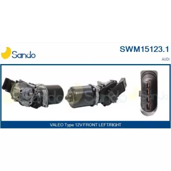 Moteur d'essuie-glace SANDO SWM15123.1