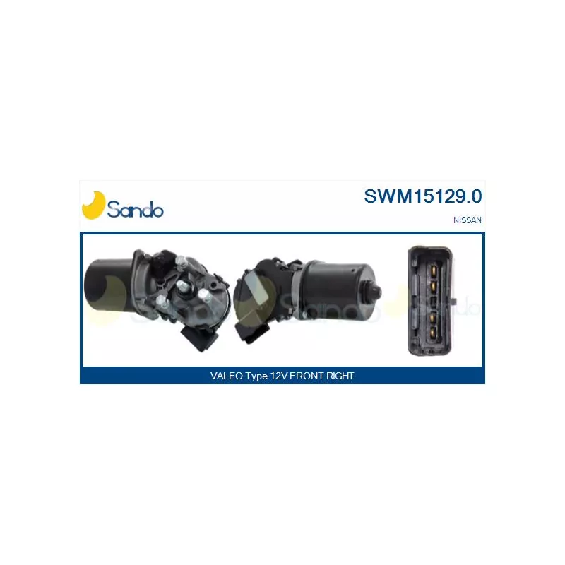Moteur d'essuie-glace SANDO SWM15129.0