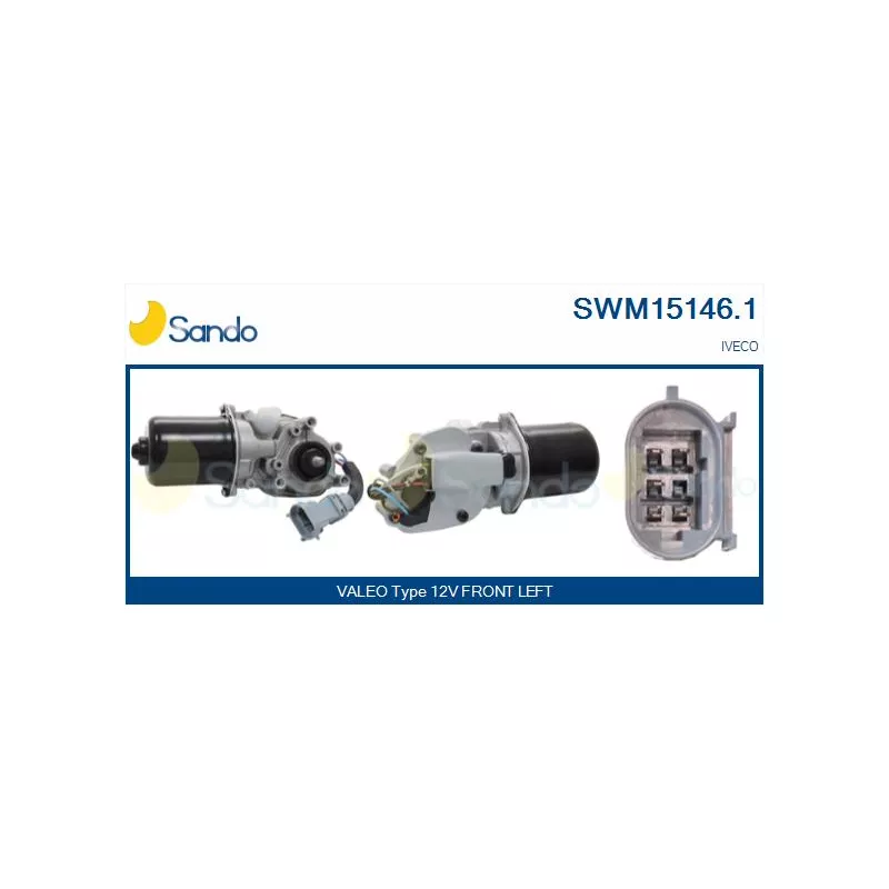 Moteur d'essuie-glace SANDO SWM15146.1
