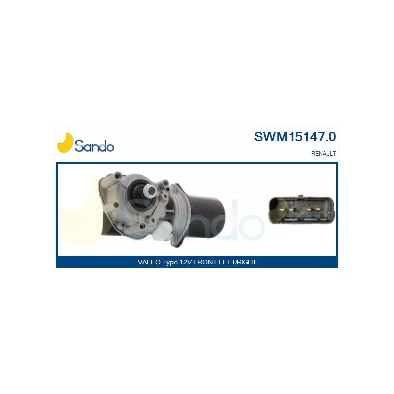 Moteur d'essuie-glace SANDO SWM15147.0
