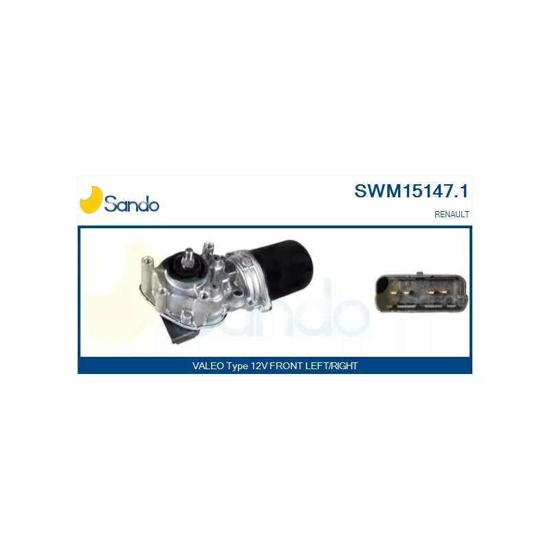 Moteur d'essuie-glace SANDO SWM15147.1