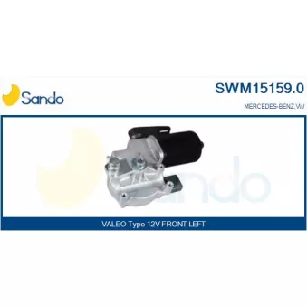 Moteur d'essuie-glace SANDO SWM15159.0