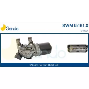 Moteur d'essuie-glace SANDO SWM15161.0