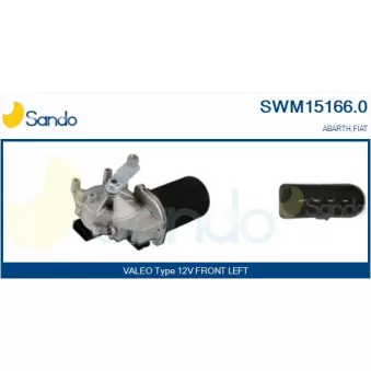 Moteur d'essuie-glace SANDO SWM15166.0