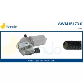Moteur d'essuie-glace SANDO SWM15173.0