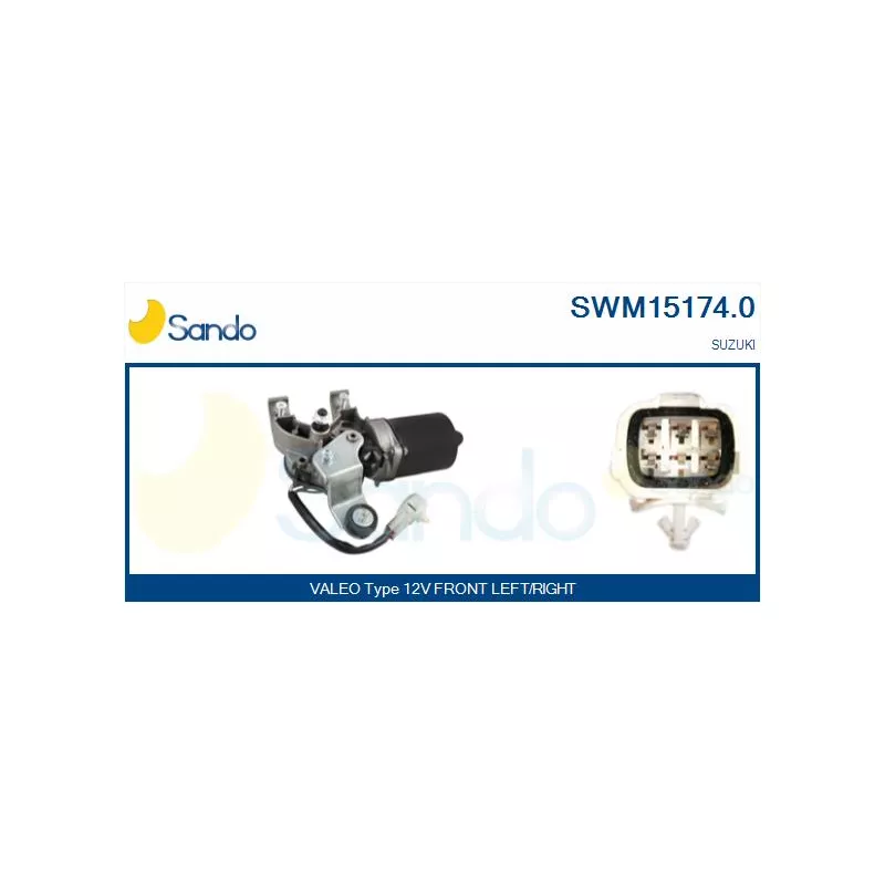 Moteur d'essuie-glace SANDO SWM15174.0