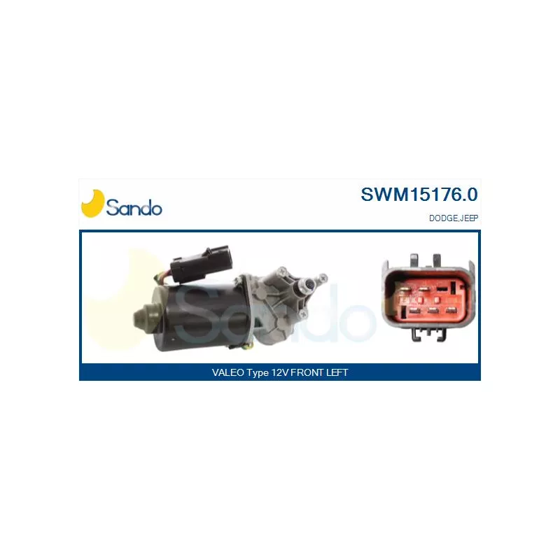 Moteur d'essuie-glace SANDO SWM15176.0